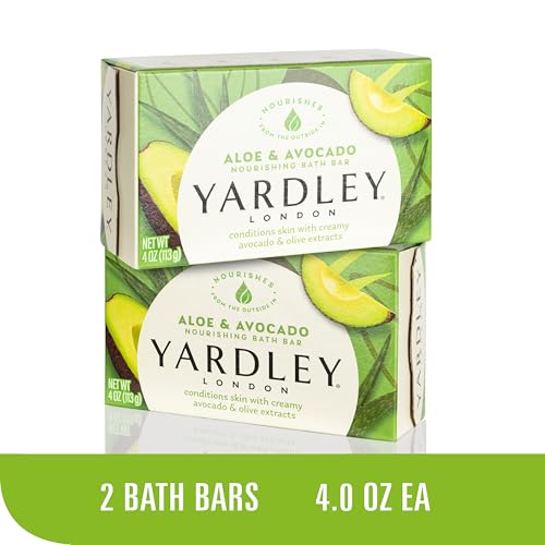 Buy now Yardley London Bath Soap Bars and Body Soap Bars Bundle - 10 Pack: English Lavender, Oatmeal & Almond, Aloe & Avocado, Cocoa Butter, Lemon Verbena 4.0 oz (Pack of 10, Two Each) at indiglob india