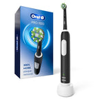 Buy now Oral-B Pro 1000 Rechargeable Electric Toothbrush, Black at indiglob india