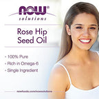 Buy now NOW Solutions, Rose Hip Seed Oil, 100% Pure, Nourishing and Renewing, For Facial Care, Vegan, Child Resistant Cap, 4-Ounce at indiglob india