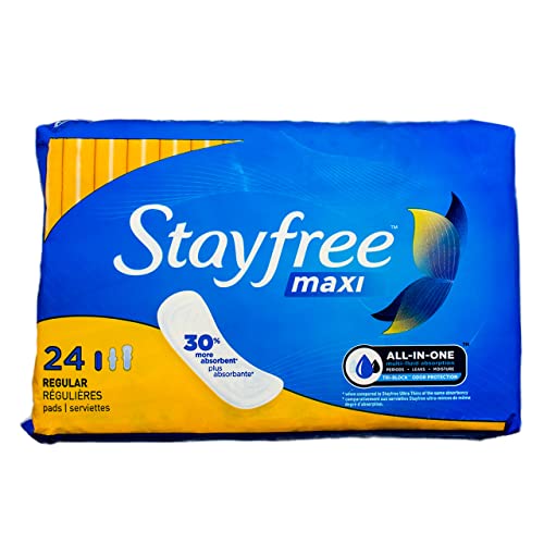 Buy now Stayfree Reg Maxi Pad 24c Size 24ct Stayfree Regular Maxi Pad 24ct at indiglob india