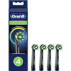 Buy now Oral-B Crossaction Electric Toothbrush Replacement Brush Head Refills, Black , 4 Count (Pack of 1) at indiglob india