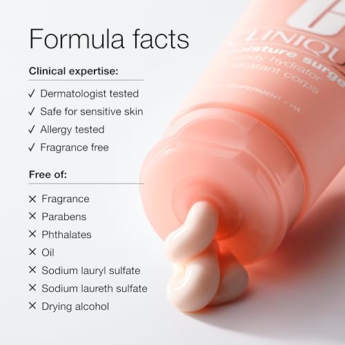Buy now Clinique Moisture Surge Body Hydrator Lotion with Aloe Bioferment, Hyaluronic Acid + Glycerin | Hydrating, Moisturizing + Lightweight, 6.7 Fl Oz at indiglob india