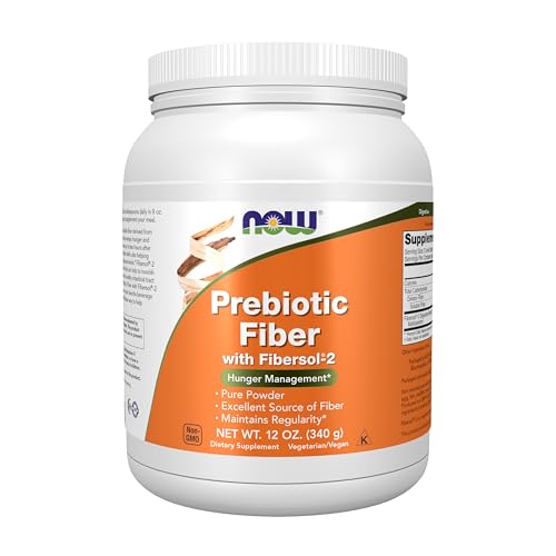 Buy now NOW Foods Supplements, Prebiotic Fiber with Fibersol-2, derived from Non-GMO corn, Powder, 12-Ounce at indiglob india