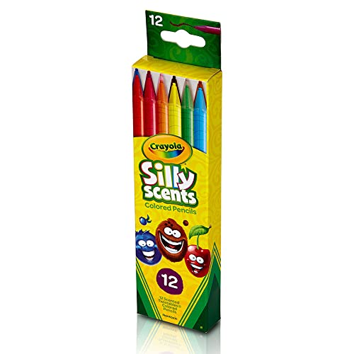 Buy now Crayola Silly Scents Twistables Colored Pencils, 12 count, Scented Art Tools, Assorted Colors, School Supplies at indiglob india