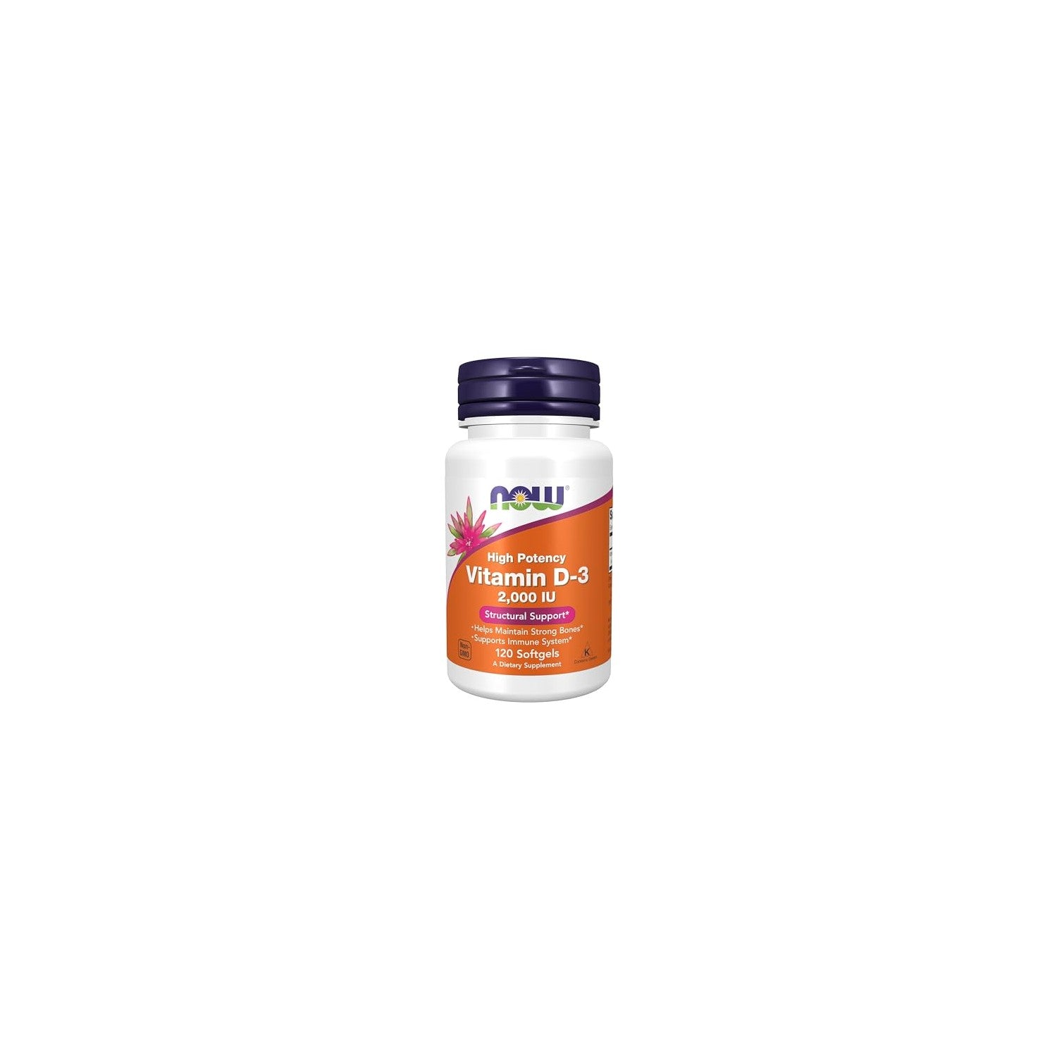Buy now NOW Foods, Vitamin D3 2000Iu (Softgels) at indiglob india