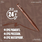 Buy now NYX PROFESSIONAL MAKEUP Epic Ink Liner, Waterproof Liquid Eyeliner with Vegan Formula - Dark Chocolate (Dark Brown Matte) at indiglob india