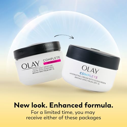 Buy now Olay Face Moisturizer Complete All Day UV Moisture Cream with Sunscreen SPF 15, Normal Skin, 2 Fl Oz (Pack of 3) at indiglob india