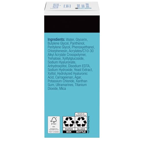 Buy now Neutrogena Hydro Boost Hyaluronic Acid Serum - with Pro-Vitamin B5 & Glycerin, Instantly Replenishes & Smooths Dry Skin with 24-Hour Weightless Hydration, 1 fl. oz. at indiglob india