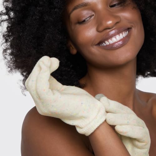 Buy now Kitsch Moisturizing Gloves Overnight for Dry Hands Treatment, for Women & Men | Soft Hydrating & Infused Gel Spa Gloves for Kids, One Size Fits Most, Washable & Reusable Pair at indiglob india