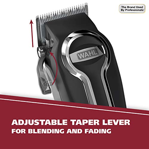 Buy now Wahl USA Elite Pro High-Performance Corded Home Haircut & Grooming Kit for Men Æ’?? Electric Hair Clipper Æ’?? Model 79602M at indiglob india