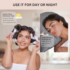 Buy now Kitsch Satin Pillow Rollers -Heatless Hair Curler, Hair Rollers, Heatless Curls Overnight, Flexible Curling Rods for Long &Short Hairs, Flexi Rod Curlers to Sleep in, Overnight Blowout Rods-6pc Marble at indiglob india