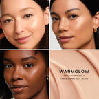 Buy now Saie Blush & Glow Gift Set - Dew Blush in Lady & Glowy Super Gel Liquid Highlighter & Makeup Primer in Warmglow - Skincare Infused Everyday Makeup Kit for a Flushed, Dewy Glow - Vegan (2 Count) at indiglob india