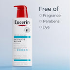 Buy now Eucerin Intensive Repair Body Lotion for Dry Skin with Alpha Hydroxy, Body Moisturizer for Very Dry Skin, Moisturizes, Exfoliates and Conditions, Fragrance Free and Paraben Free, 16.9 Fl Oz Bottle at indiglob india