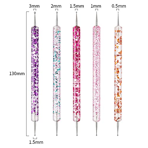 Buy now Artdone 31pcs Nail Art Brushes, Nail Art Tool Set, Dotting Tools, Dust Brush,Striping Brushes for Long Lines, Drawing Pen For Gel Polish Design supply at indiglob india