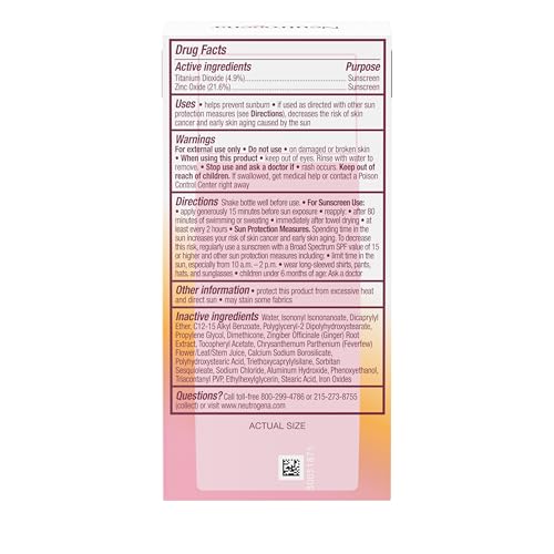 Buy now Neutrogena Purescreen+ Invisible Daily Defense Mineral Sunscreen for Face with SPF 30, Broad Spectrum Mineral Sunscreen with Vitamin E, Water Resistant, Fragrance-Free, 1.4 fl. oz at indiglob india