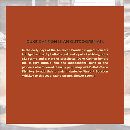Buy now Duke Cannon Supply Co. Big Brick of Soap Bar for Men Big American Bourbon (Charred Oak Barrel Scent) - Extra Large, All Skin Types, 10 oz. (3 Pack) at indiglob india