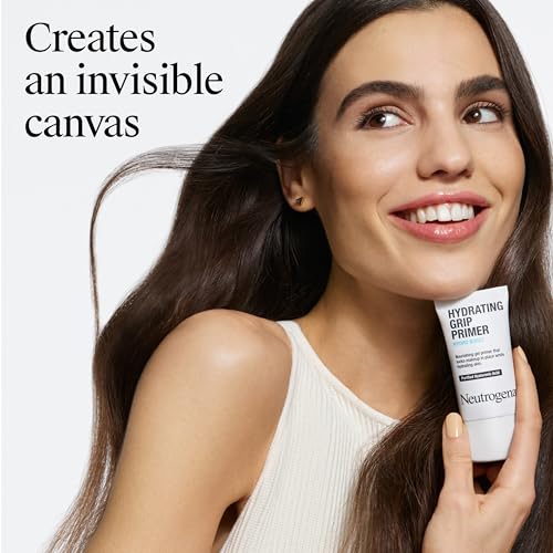 Buy now Neutrogena Hydro Boost Hydrating Grip Primer with Purified Hyaluronic Acid, Invisible Gel Face Primer Locks Makeup in Place, Extends Wear and Hydrates Dull Skin, Dewy Finish, 1.0 oz at indiglob india