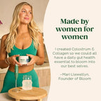 Buy now Bloom Nutrition Bovine Colostrum Powder for Gut Health, Immune Support, Hair Growth & Beauty Supplement, Gluten Free, Sugar Free | Orange Cream, 25 Servings at indiglob india