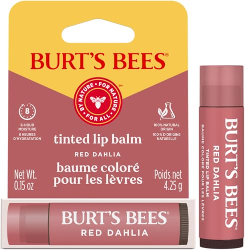 Buy now Burt's Bees Tinted Lip Balm Red Dahlia Blister 0.15oz at indiglob india
