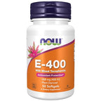 Buy now NOW Foods Supplements, Vitamin E-400 IU Mixed Tocopherols, Antioxidant Protection*, 50 Softgels at indiglob india