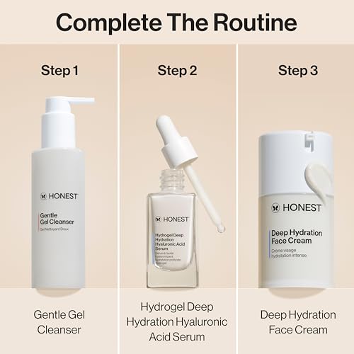 Buy now Honest Beauty Deep Hydration Face Cream for Dry Skin, Hydrates and Supports Natural Moisture Barrier, Hypoallergenic, Gentle Sensitive, 1.7 fl oz at indiglob india
