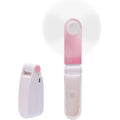 Buy now Personal Handheld Fan, Mini Portable Pocket Fan, Small Lightweight USB Rechargeable for Home Sports Outdoor Travel, 2 Speed Powerful Wind (Pink) Pink Single-Head at indiglob india