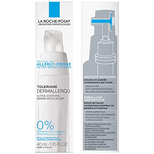 Buy now La Roche-Posay Toleriane Dermallergo Ultra Soothing Repair Face Moisturizer for Sensitive Skin, Gentle Moisturizing Face Cream for Dry Skin, Packaging May Vary, Formerly Toleriane Ultra at indiglob india