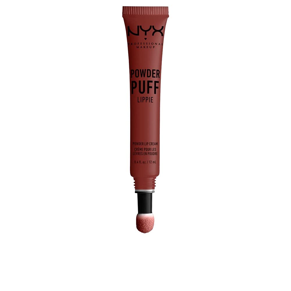 Buy now NYX PROFESSIONAL MAKEUP Powder Puff Lippie Lip Cream, Liquid Lipstick - Teacher's Pet (Orange Brown) 0.4 Fl Oz (Pack of 1) Cool Intentions at indiglob india