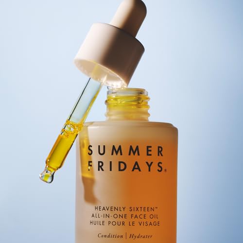 Buy now Summer Fridays Heavenly Sixteen Face Oil - All-In-One Hydrating Face Oil for Dry Skin - Made with a Restorative Blend of 16 Non-Comedogenic Oils to Help Condition and Plump Skin (1 Fl Oz) at indiglob india