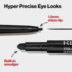 Buy now Revlon Gel Eyeliner, ColorStay Micro Hyper Precision Eye Makeup with Built-in Smudger, Waterproof, Longwearing with Micro Precision Tip, 214 Black, 0.002 oz at indiglob india