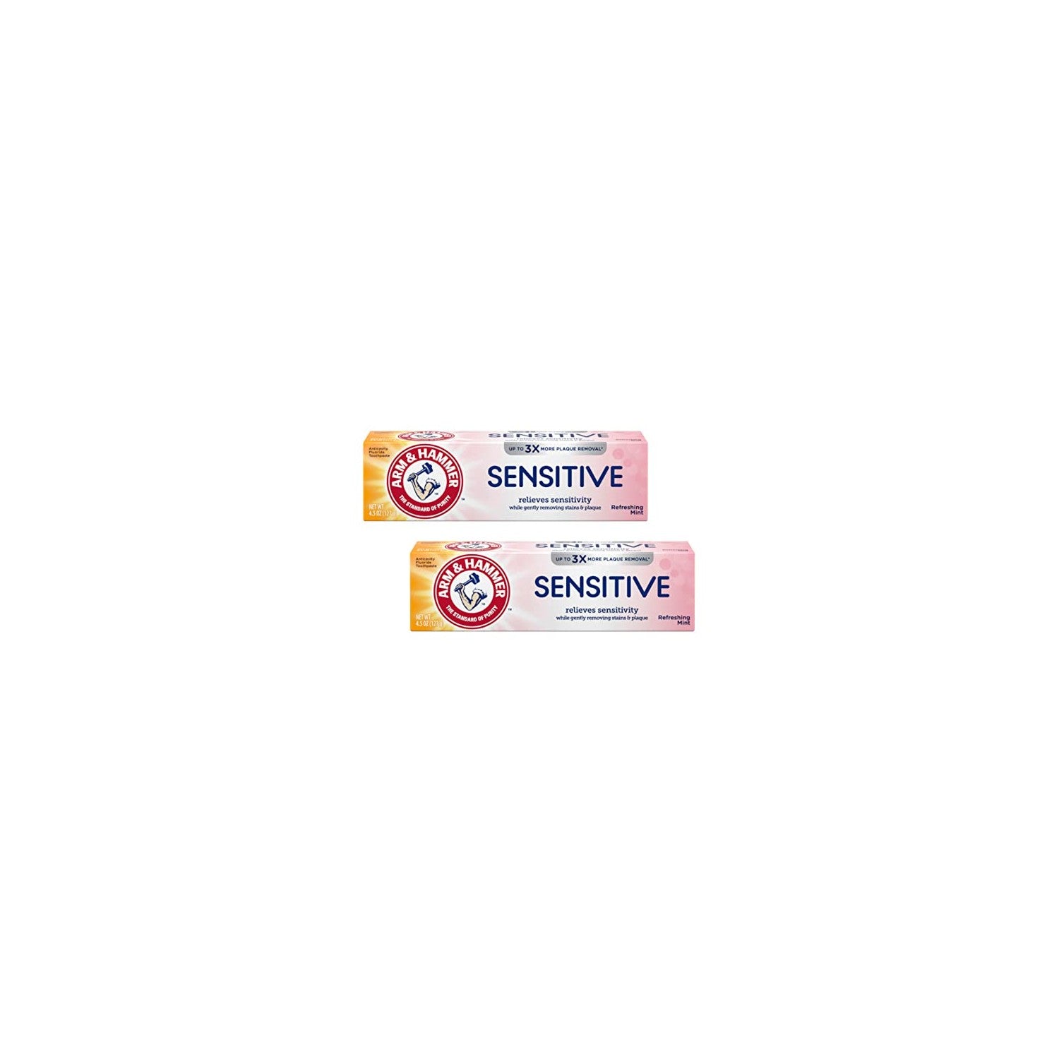 Buy now ARM & HAMMER Sensitive Teeth & Gums Toothpaste 4.5 oz (Pack of 2) at indiglob india