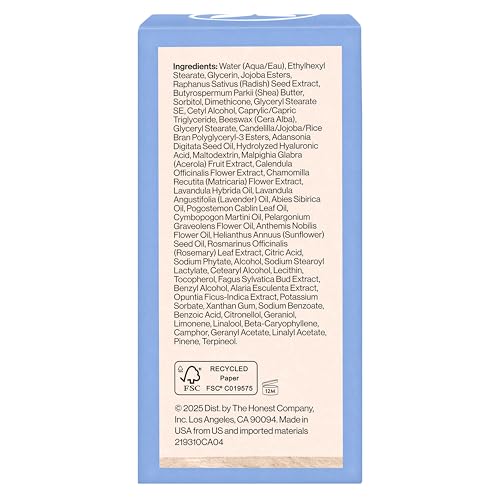 Buy now Honest Beauty Deep Hydration Face Cream for Dry Skin, Hydrates and Supports Natural Moisture Barrier, Hypoallergenic, Gentle Sensitive, 1.7 fl oz at indiglob india
