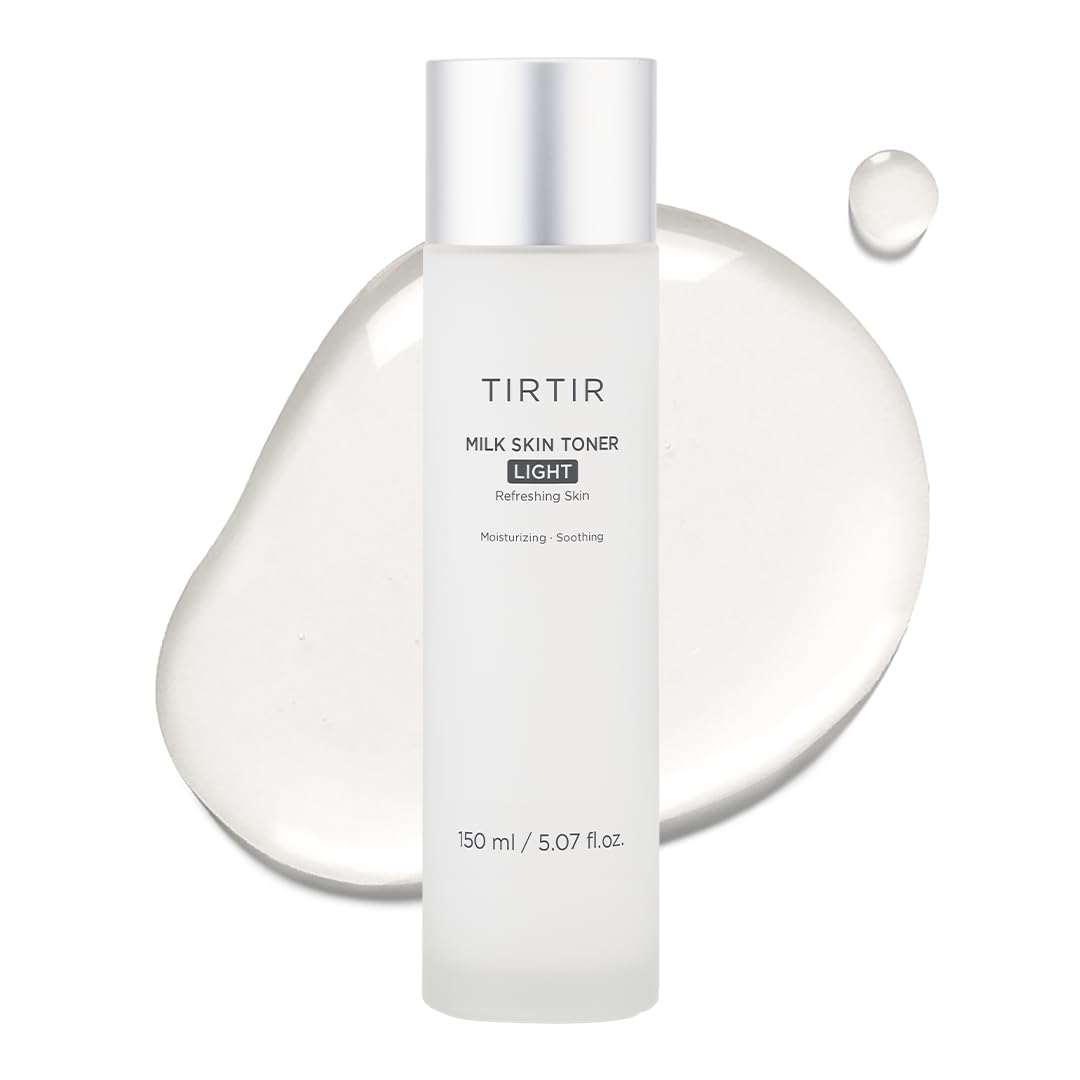 TIRTIR Milk Skin Rice Toner - Deep Moisturizing, Hydrating and Refreshing for face, Niacinamide, Ceramide, Rice Bran Extract, Nature-Oriented Ingredients, Korean Skin Care, Vegan, 150ml / 5.07 fl.oz.