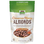 Buy now NOW Foods, Cinnamon Honey Coated Almonds, Crafted in Small Batches, 12-Ounce (340 g) at indiglob india