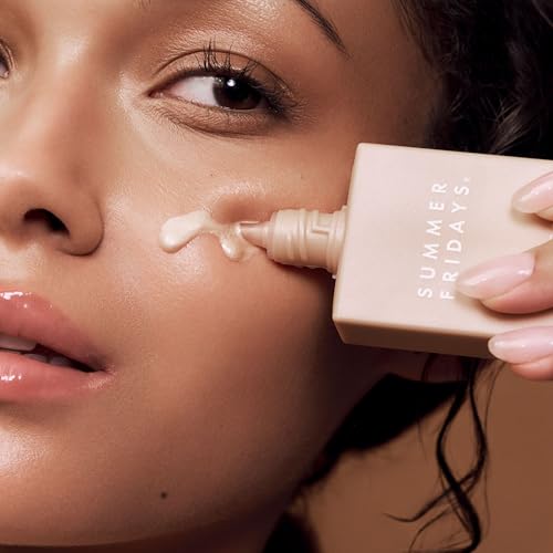 Buy now Summer Fridays Illuminating Drops - Hydrating Serum-Like Formula with Hyaluronic Acid - Dewy Summer Makeup with Skincare Benefits - Help Support a Healthy Skin Barrier (1 Fl Oz) at indiglob india