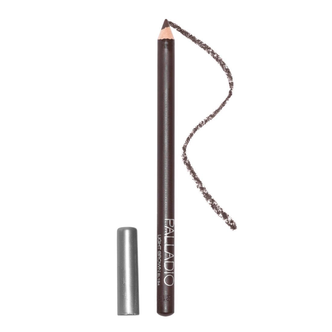 Buy now Palladio Wooden Eyeliner Pencil, Thin Pencil Shape, Easy Application, Firm yet Smooth Formula, Perfectly Outlined Eyes, Contour and Line, Long Lasting, Rich Pigment, Black Light Brown at indiglob india