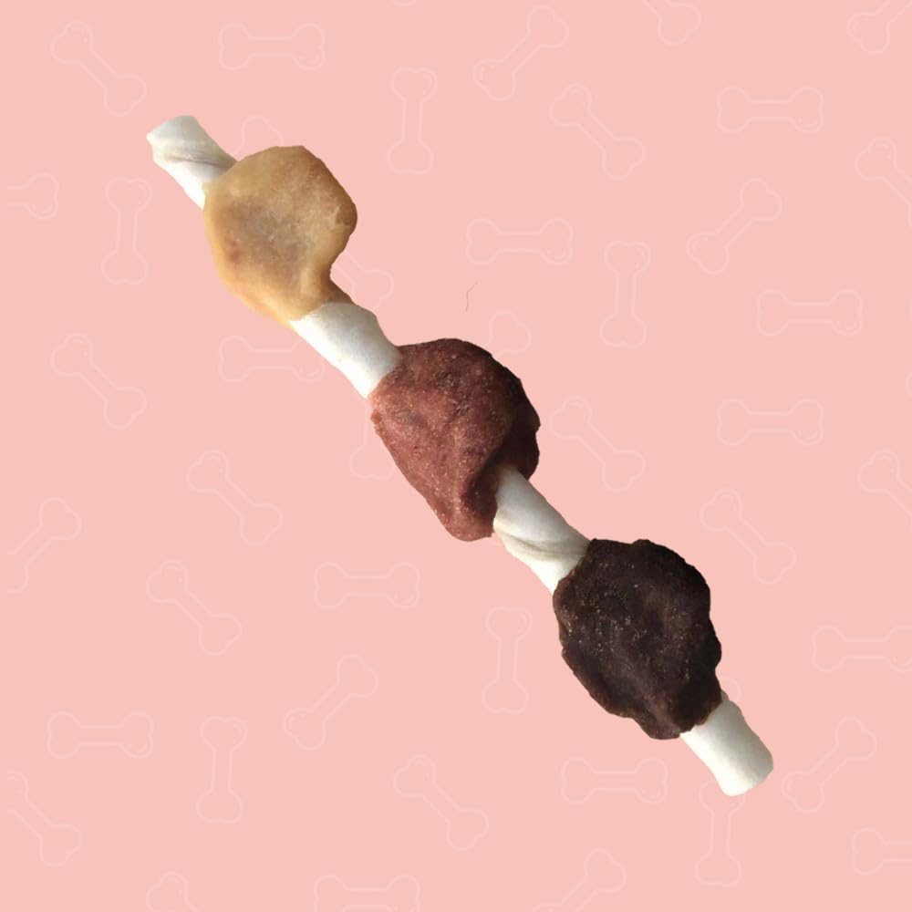 Better Belly Triple Flavor Kabob Highly Digestible Dog Treats, 10 Count