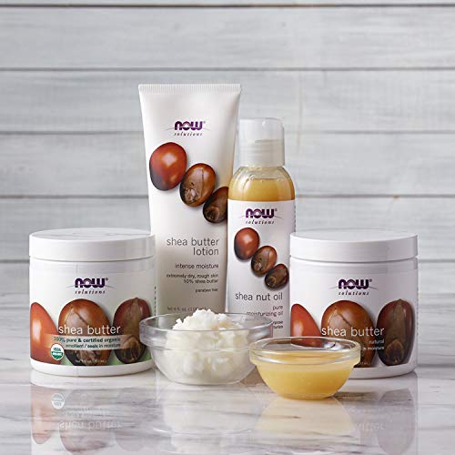 Buy now NOW Foods Solutions, Shea Nut Oil, Multi-Purpose Intense Moisturizing Oil for Skin, Scalp and Hair, 16-Ounce at indiglob india