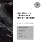 Buy now FREEMAN Pore Clearing Volcanic Ash Peel-Off Gel Facial Mask, Deep Cleansing, Removes Dirt From Pores, Not Over-Drying, Easy-to-use, For Men, 6 fl.oz./175 mL Tube at indiglob india