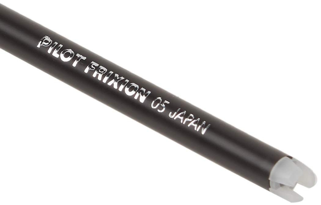 Pilot, FriXion Ball Gel Ink Refills for Erasable Pens, Extra Fine Point 0.5 mm, Pack of 3, Black