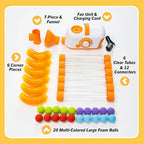 Buy now Fat Brain Toys The Original Air Toobz, Air-Powered STEM Building Toys for Kids & Teens, Kids Building Toys, STEM Toys for 3+ Year Old at indiglob india