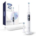 Buy now Oral-B iO Deep Clean + Protect Rechargeable Electric Toothbrush, White, iO Series 7, 2 Replacement Brush Heads, Charging Travel Case at indiglob india