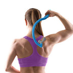 Buy now Self Massage Tool - Original Trigger Point Therapy for Back and Neck, Lower Back Massager, Myofascial Release Tool & Deep Tissue Muscle Massage Stick, Shoulder,Leg,Feet, Blue at indiglob india