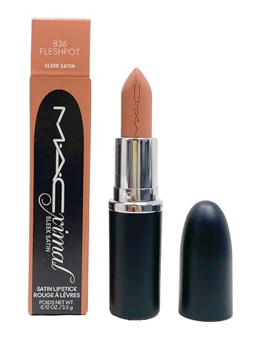 Buy now MAC Ximal Sleek Satin Lipstick - 836 Fleshpot (Warm light beige flesh tone like nude) .12 Oz / 3.5 g at indiglob india