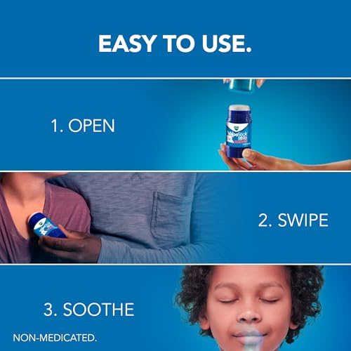 Buy now Vicks VapoStick Kids, Solid Balm, No Mess, for Kids Ages 4+ Soothing Non-Medicated Vicks Vapors, Easy-to-Use No-Touch Applicator, Lightweight Feel, 1.25oz x 2 at indiglob india
