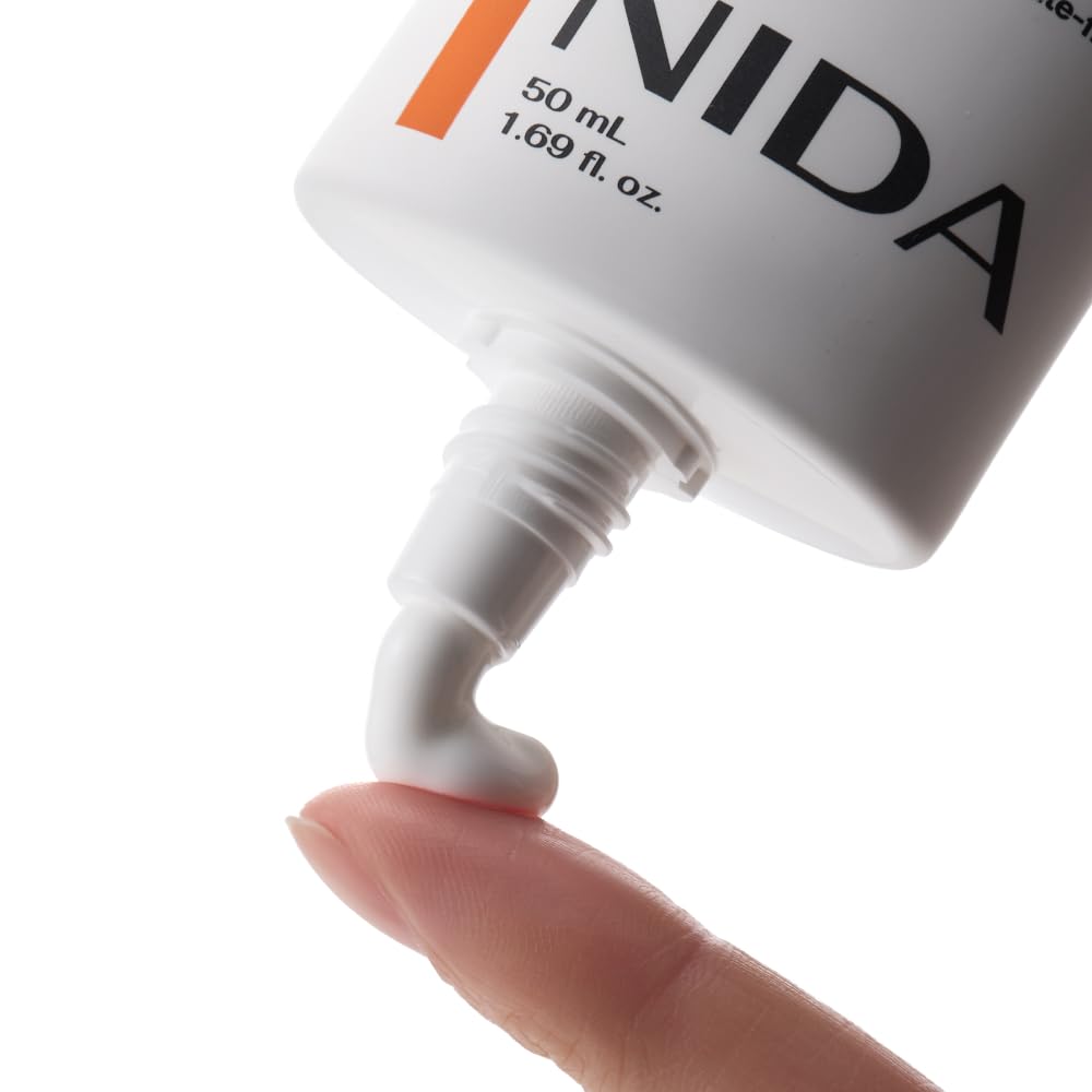 NIDA Invisible Fit Sunscreen SPF 50 Broad Spectrum UV-A/UV-B Protection | No White Cast, Low Irritation, Hydrating Lotion-like Lightweight Glow Sunscreen for All Skin Types | 1.69 fl. oz., 50ml