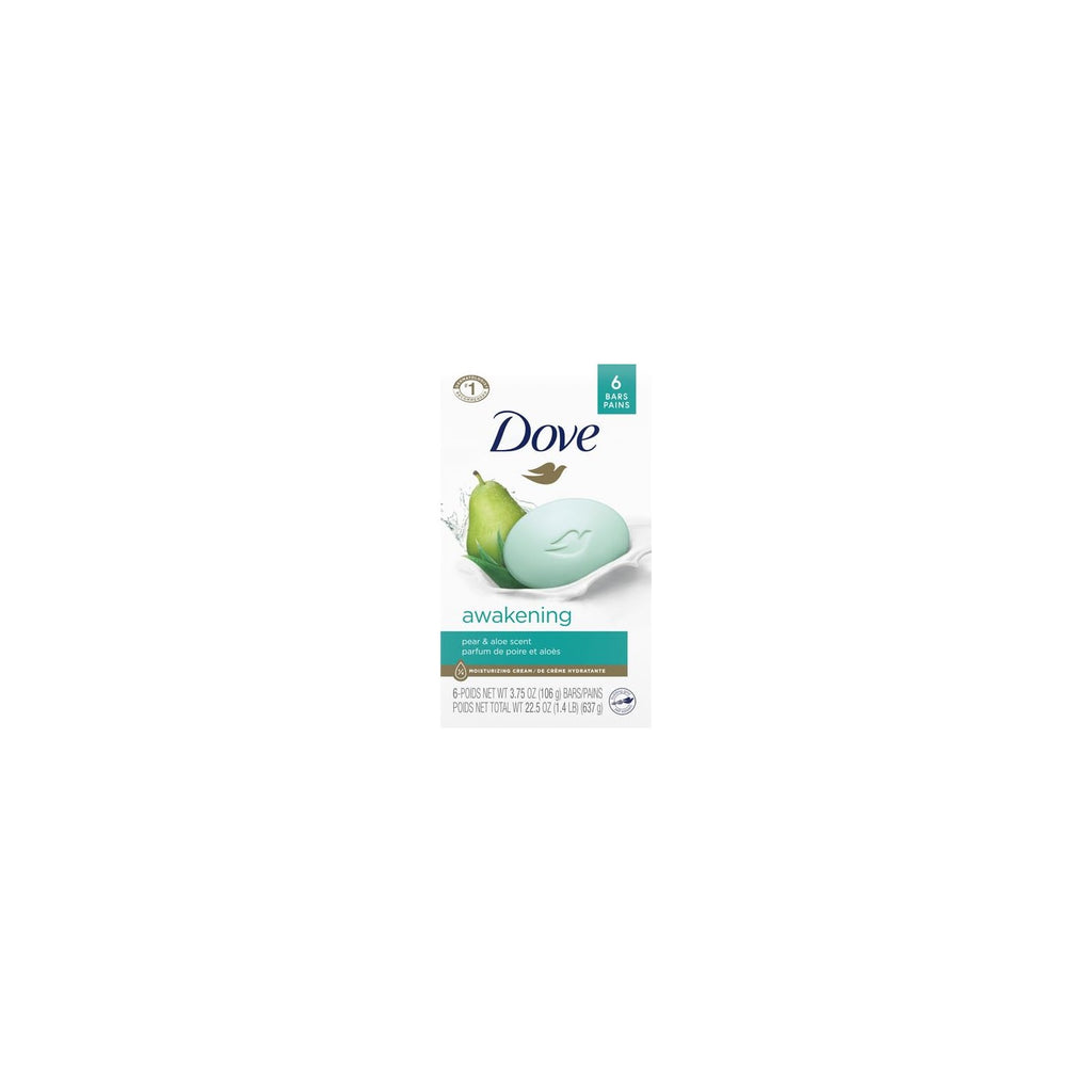 Buy now Dove Beauty Bar Gentle Skin Cleanser Moisturizing, 3.75 oz, 6 Bars at indiglob india