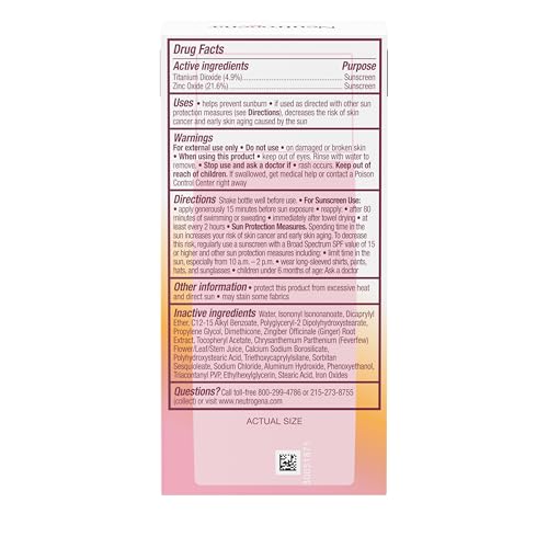 Buy now Neutrogena Purescreen+ Invisible Daily Defense Mineral Sunscreen for Face with SPF 30, Broad Spectrum Mineral Sunscreen with Vitamin E, Water Resistant, Fragrance-Free, 1.4 fl. oz at indiglob india