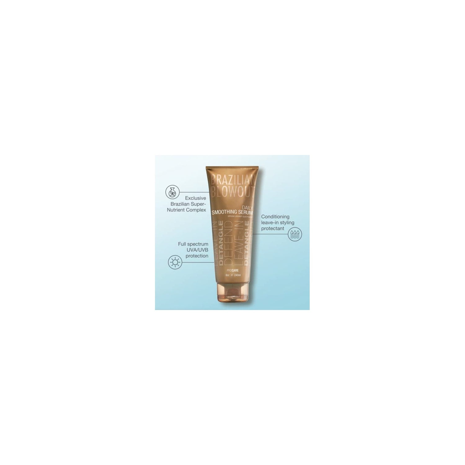 Buy now Brazilian Blowout Daily Smoothing Serum, 8 Fl Oz (Pack of 1) at indiglob india