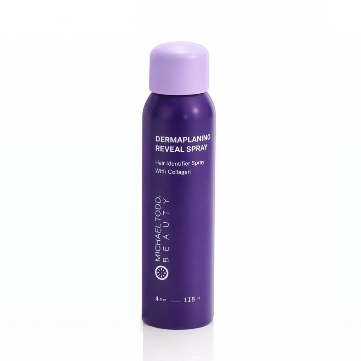 Michael Todd Beauty Sonicsmooth Hair Identifier Dermaplane Spray | Radiance Reveal Mist for Face Shaving, Highlights Peach Fuzz, Collagen-Infused - Nourish & Smooth Skin - All Skin Types - 4oz